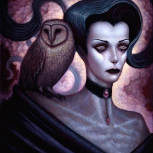 Lilith and Her Owl Familiar